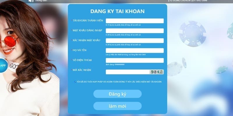 Bạn sẽ không phải chờ đợi lâu trong quá trình đăng ký 