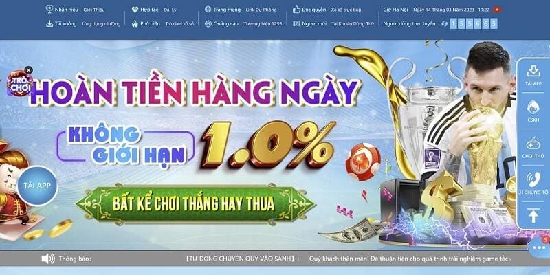 Nhà cái phát triển giao diện tạo sự hào hứng cho người tham gia 